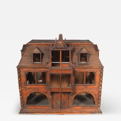 Victorian Pine Birdcage