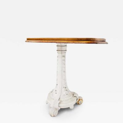 Victorian Rectangular Cast Iron Exterior Side Table