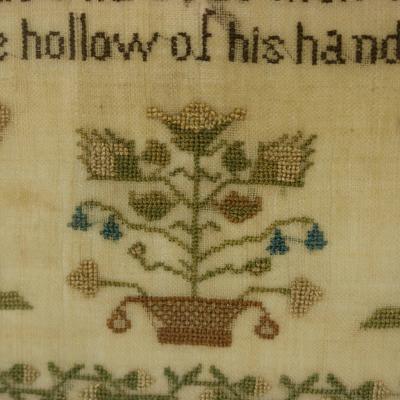 Victorian Sampler 1839 by Emma Kite