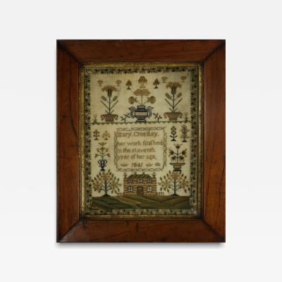 Victorian Sampler 1841 by Mary Croesley