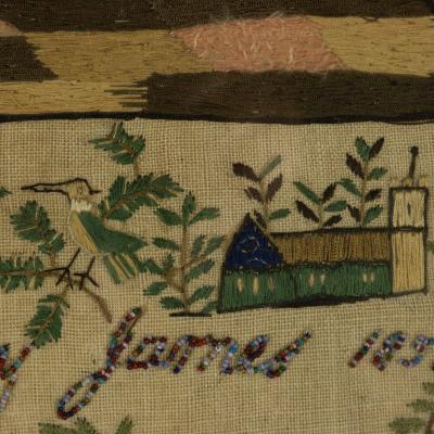 Victorian Sampler 1851 by Mary James