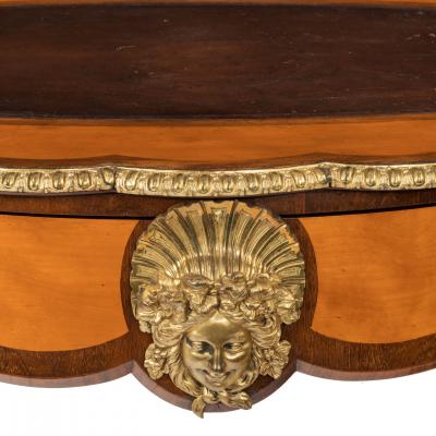 Victorian Satinwood Bureau Plat