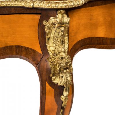 Victorian Satinwood Bureau Plat