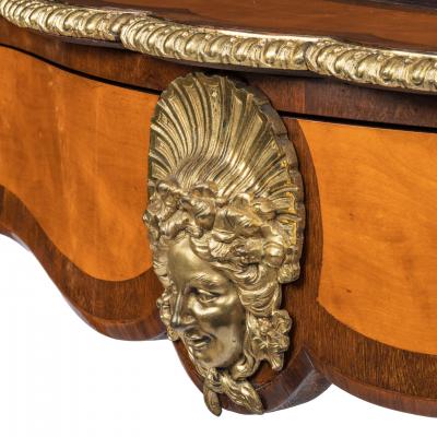 Victorian Satinwood Bureau Plat