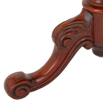 Victorian Septarian Nodule marble and mahogany occasional table