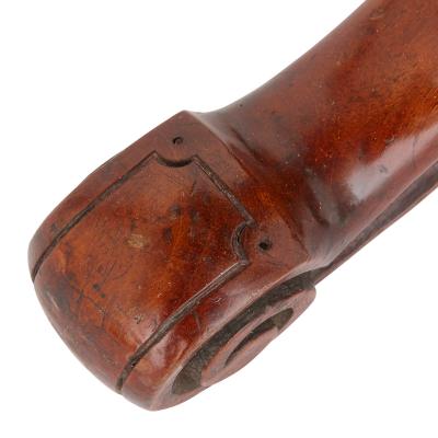 Victorian Septarian Nodule marble and mahogany occasional table