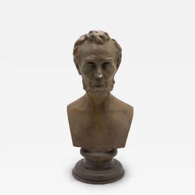 Victorian Small Plaster Lincoln Bust