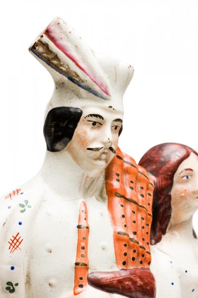 Victorian Staffordshire Porcelain Group