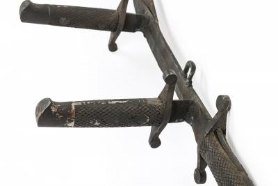 Victorian Style Wrought Iron Hatrack