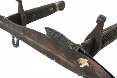 Victorian Style Wrought Iron Hatrack