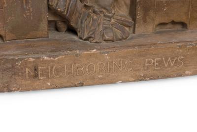 Victorian Terra Cotta Group Figures