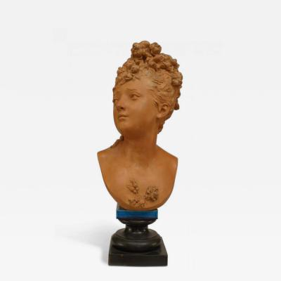 Victorian Terra Cotta Lady Bust