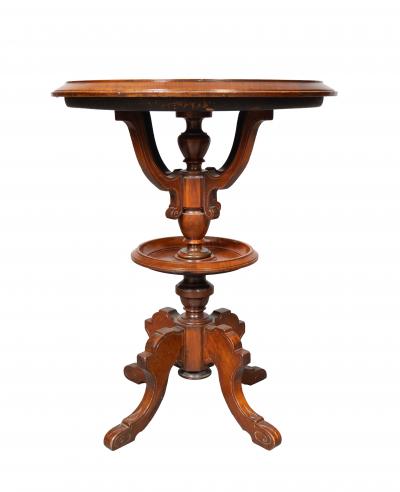 Victorian Walnut Games Table