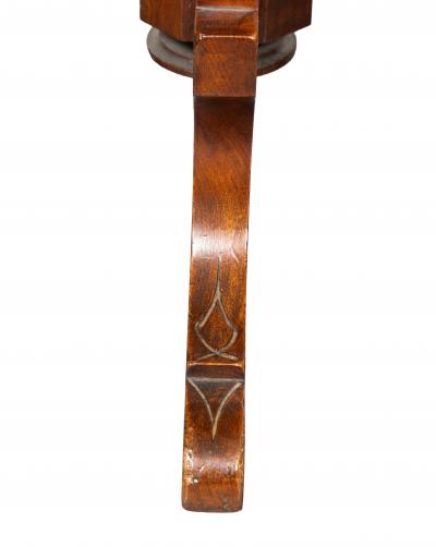 Victorian Walnut Games Table