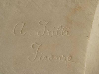 Victorian White Marble Lady Bust