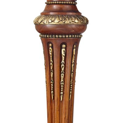 Victorian gilt bronze and wood jardini re table