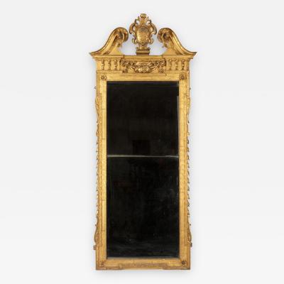 Victorian giltwood mirror after a design by William Kent