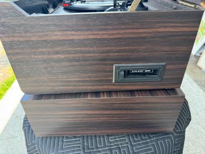 Victrola Entertainment Center and Stand
