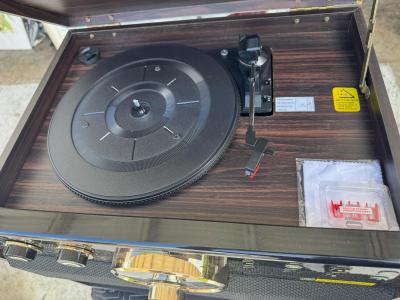 Victrola Entertainment Center and Stand