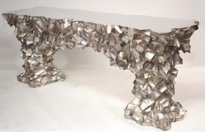 Videre Licet Videre Licet Abalone Shell Console