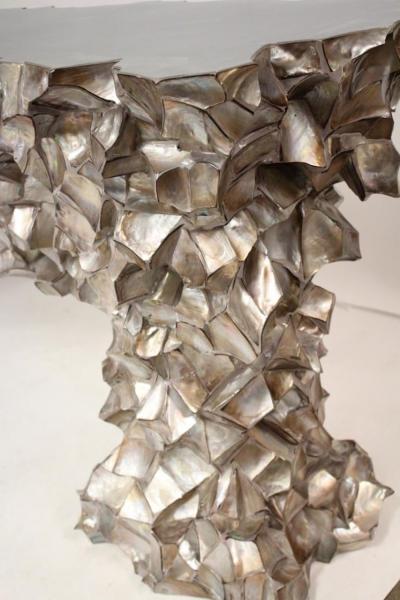 Videre Licet Videre Licet Abalone Shell Console