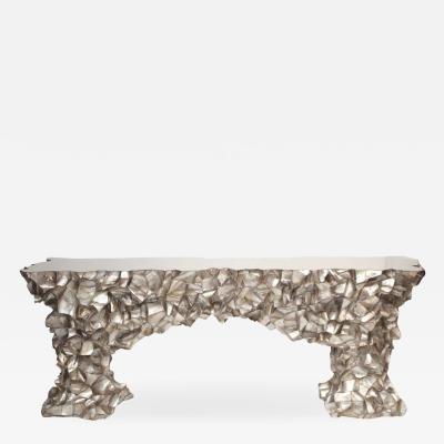 Videre Licet Videre Licet Abalone Shell Console