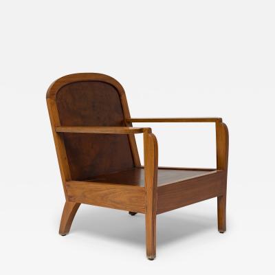 Vietnamese Deco Burl Armchair