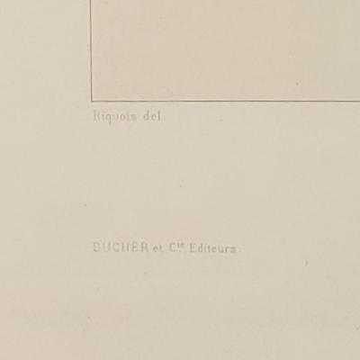 View of the Paris Opera House France 19th century