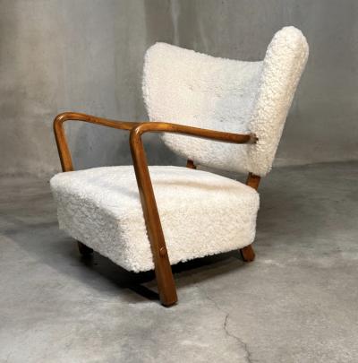Viggo Boessen Viggo Boesen Armchair for Hos Wulff Denmark 1930s