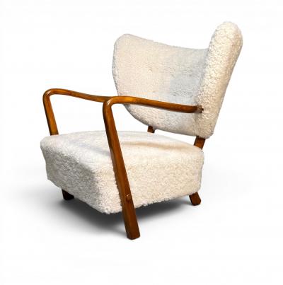 Viggo Boessen Viggo Boesen Armchair for Hos Wulff Denmark 1930s