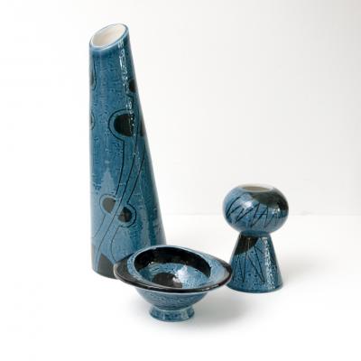 Vilhelm Bjerke Petersen VILHELM BJERKE PETERSEN GROUP OF CERAMIC PIECES FOR RORSTRAND