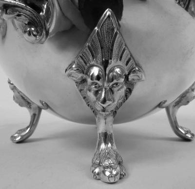 Vilhelm Christensen Danish Classical Silver Butter Dish by Vilhelm Christensen 1890