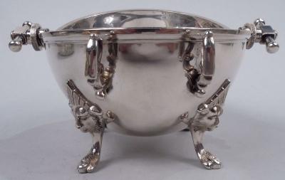 Vilhelm Christensen Danish Classical Silver Butter Dish by Vilhelm Christensen 1890