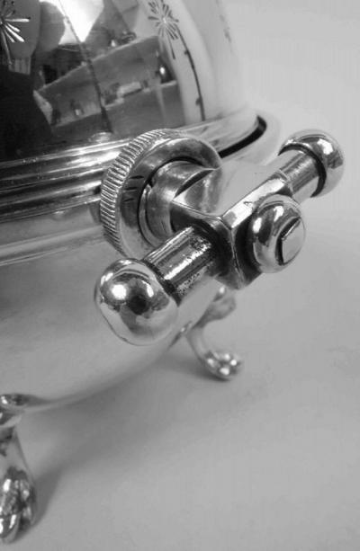 Vilhelm Christensen Danish Classical Silver Butter Dish by Vilhelm Christensen 1890