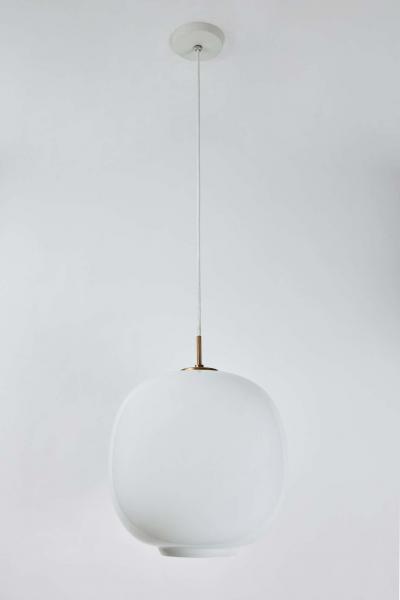 Vilhelm Lauritzen Large Vilhelm Lauritzen VL45 Radiohouse Pendant for Louis Poulsen