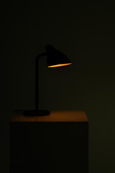 Vilhelm Lauritzen Table Lamp Produced by Louis Poulsen in Denmark