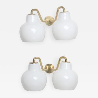 Vilhelm Lauritzen Vilhelm Lauritzen Pair of Wall Lamps