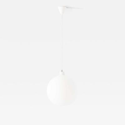 Vilhelm Wohlert Satellit Ceiling Lamp in Opaline Glass by Vilhelm Wohlert 1960s