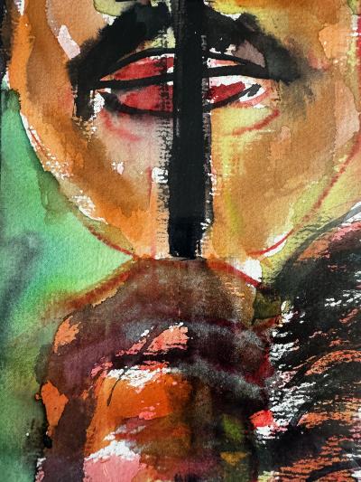 Vincent D Smith Black Power Attica Prison Riot Prisoners Racial Justice African American Art