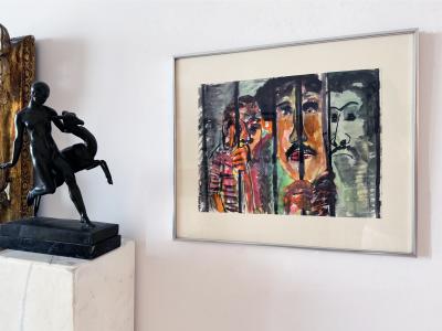 Vincent D Smith Black Power Attica Prison Riot Prisoners Racial Justice African American Art