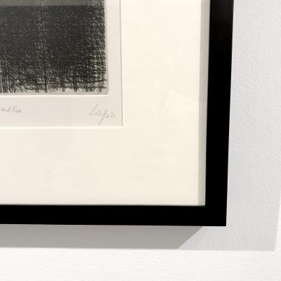 Vincent John Longo FOR AND ONE FRAMED ETCHING