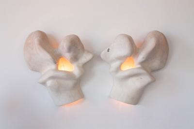 Vincent Pocsik Ghost Dreams Wall Light Sculptures