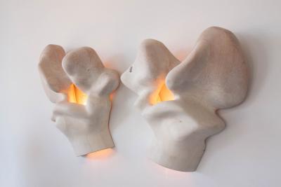 Vincent Pocsik Ghost Dreams Wall Light Sculptures