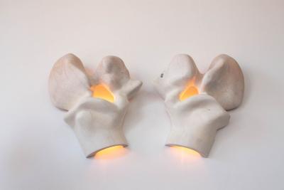 Vincent Pocsik Ghost Dreams Wall Light Sculptures