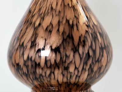 Vincenzo Nason Vincenzo Nason Avventurina Murano glass table lamps 1960s