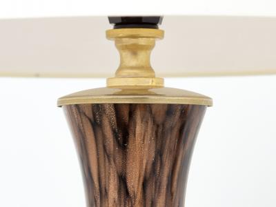 Vincenzo Nason Vincenzo Nason Avventurina Murano glass table lamps 1960s