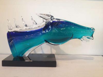 Vincenzo Nason Vincenzo Nason Italian Murano Horse Head