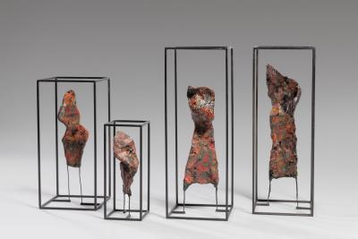 Vinicio Venturi Vinicio Venturi Framed abstract sculptures in pigmented plaster Italy 2022