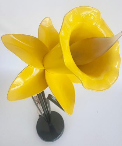 Vintage 1980s Mike Bliss Dafoldil Desk Table Lamp Original Wiring