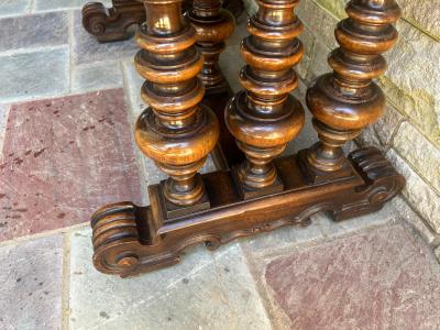 Vintage 20th Century Antique Renaissance Revival Console Table